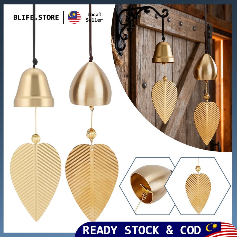 Pure Copper Wind Chime Ornament Japanese Style Bell Creative Home Bedroom Decoration Entrance Door Hanging Reminder