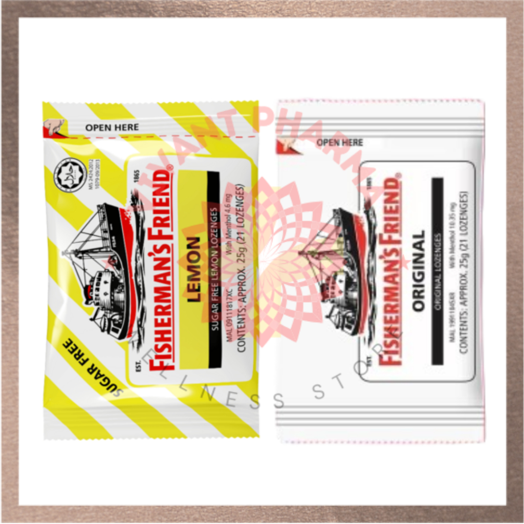 Fisherman's Friend Original (white pack) | Sugar Free Lemon 21's