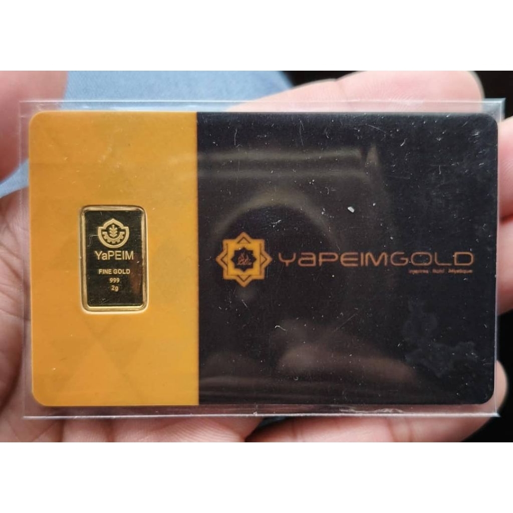 gold bar 2gram yapeim 999