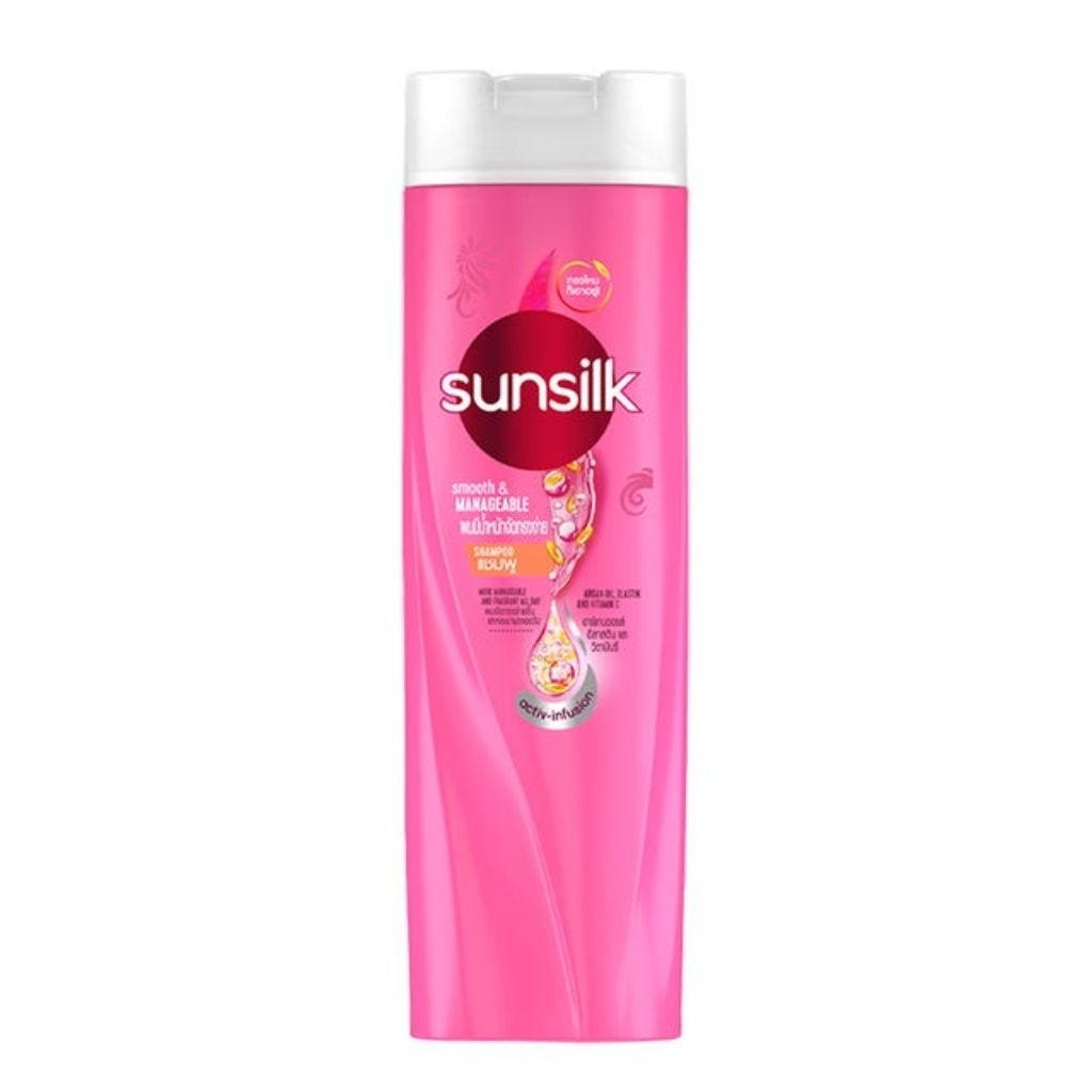 Sunsilk Pink Smooth & Manageable Original Shampoo 300ml.