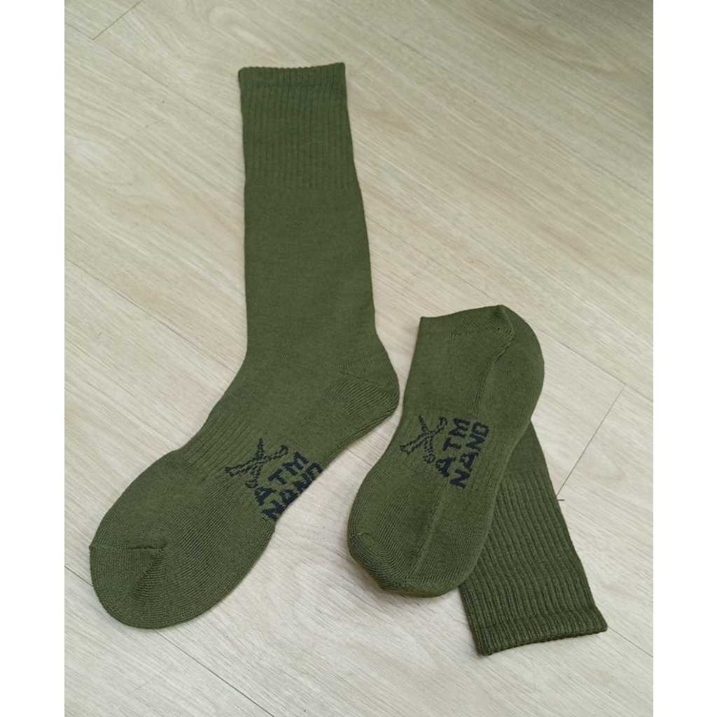 ATM Tactical Duty Performance Socks Hijau Tentera Siap Stok Malaysia Outdoor Sports Army