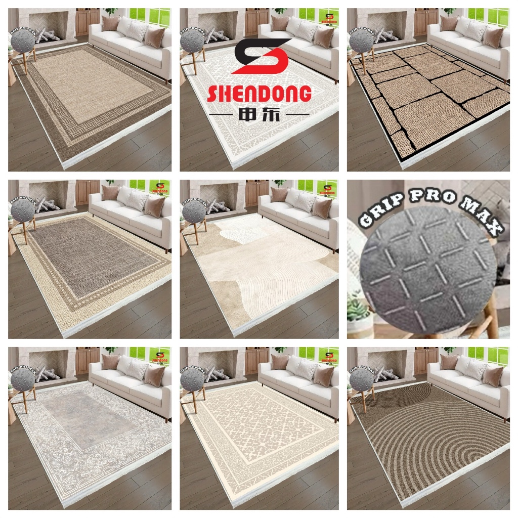 Carpet Dubai Grip Pro Max 6XL (300*200cm ) / PREMIUM EMBOSSED/ Fluffy Carpet / Faux Cashmere Carpet