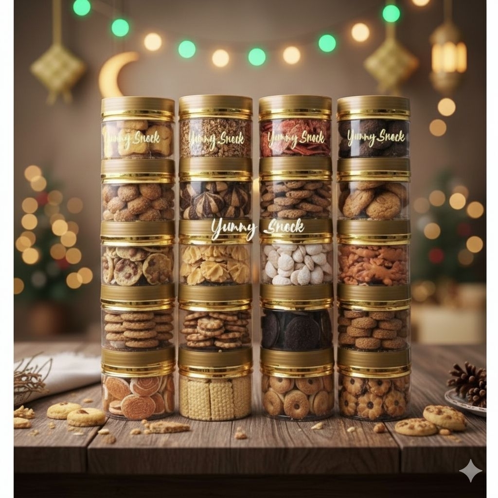 (2026) Biskut Raya / Biskut Festival Kuih Raya Tart Nanas / Biskut Kacang / Coffee / Brownie Choc / Semperit Susu