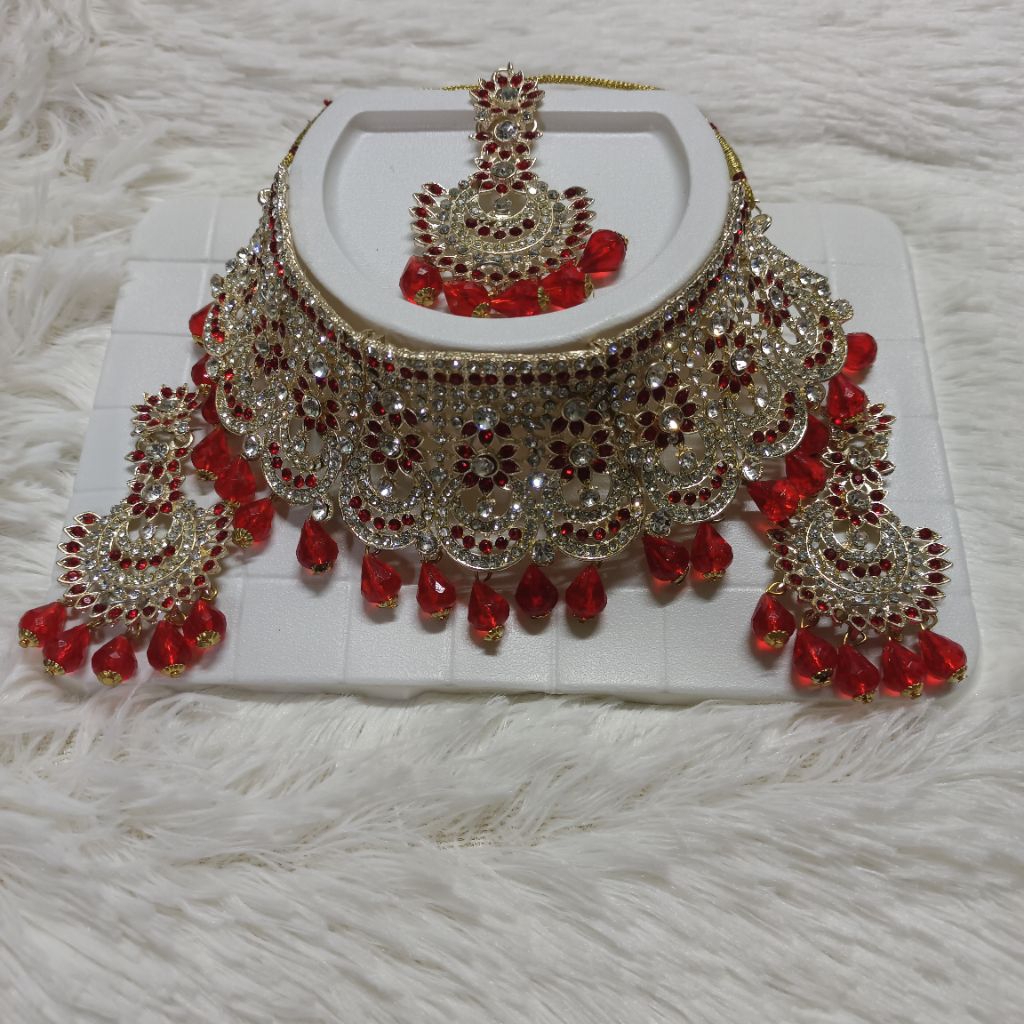 Set Besar Chocker / Royal Bridal Big Chocker Set