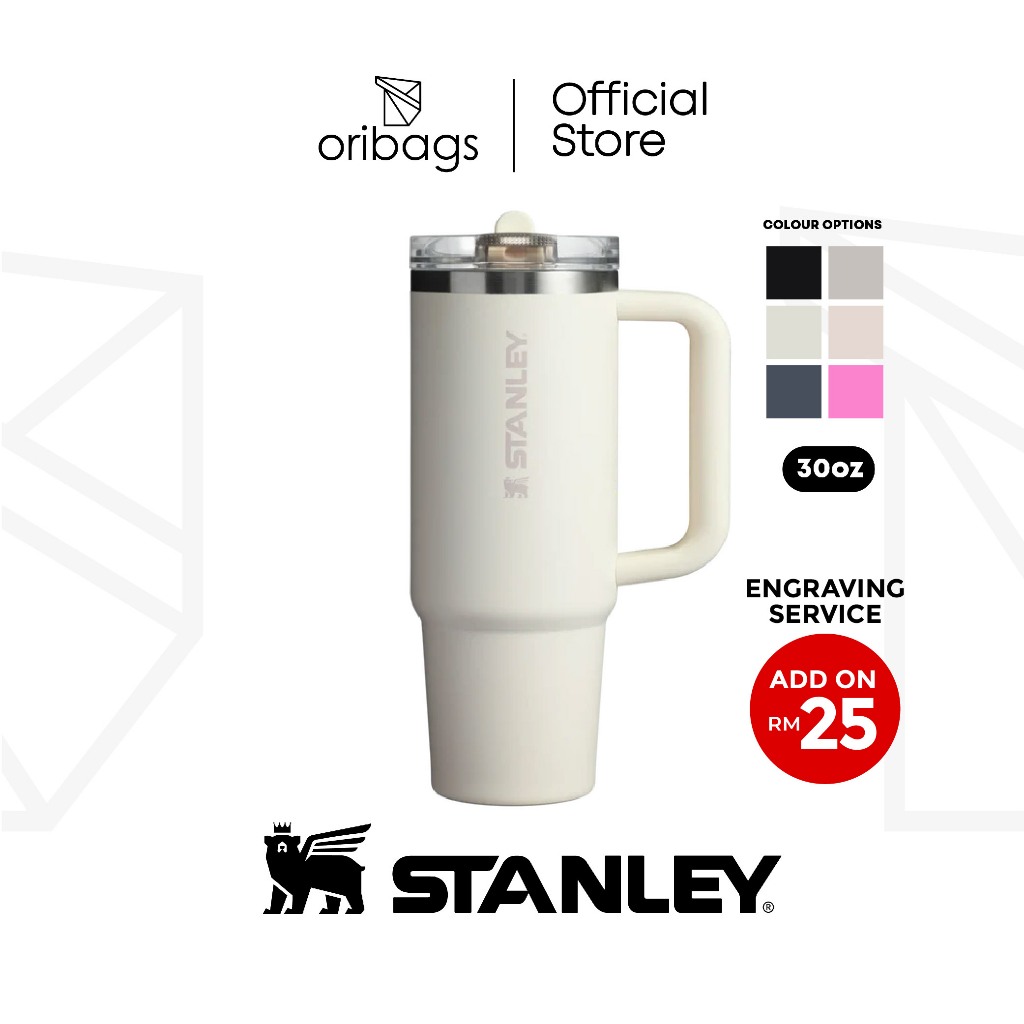 Stanley Quencher Protour Flip Straw Tumbler 30oz [Engraving] | Original Premium Stainless Steel Eco Friendly Personalize