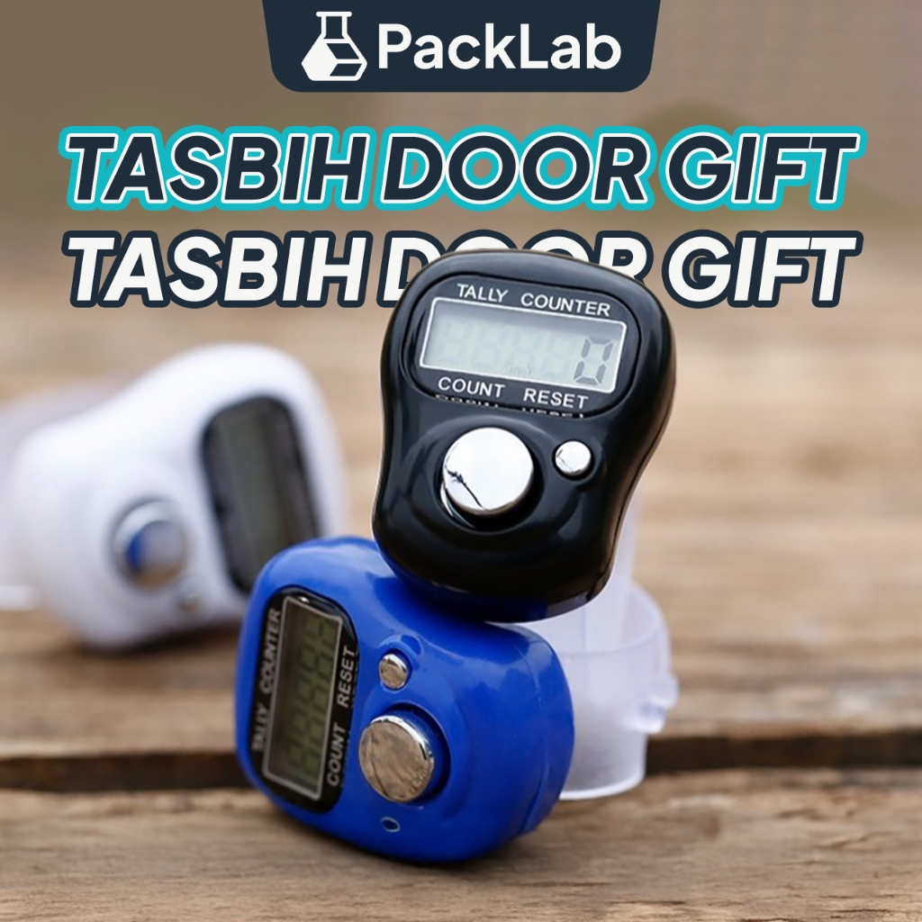Tasbih Digital Hadiah Kahwin LED Zikir Counter Tally Counter Door Gift Islamic Gift Wedding Premium