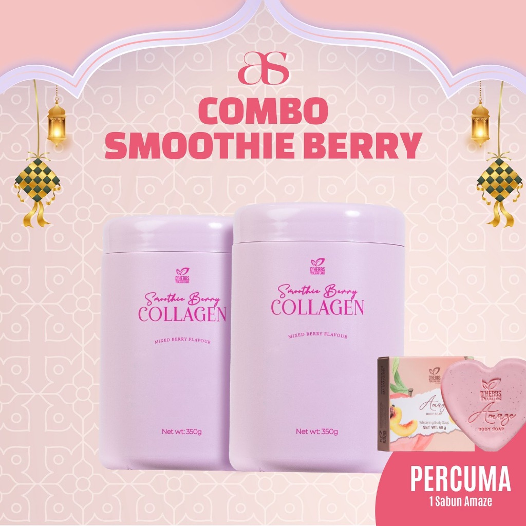 SMOOTHIE BERRY MIXED BERRY FLAVOUR (BELI COMBO PERCUMA 1 SABUN AMAZE)