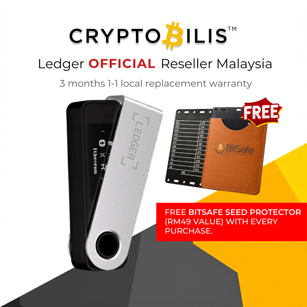 Ledger Nano S Plus - Authorized Reseller (CryptoBilis) Bitcoin, NFT & Crypto Hardware Wallet