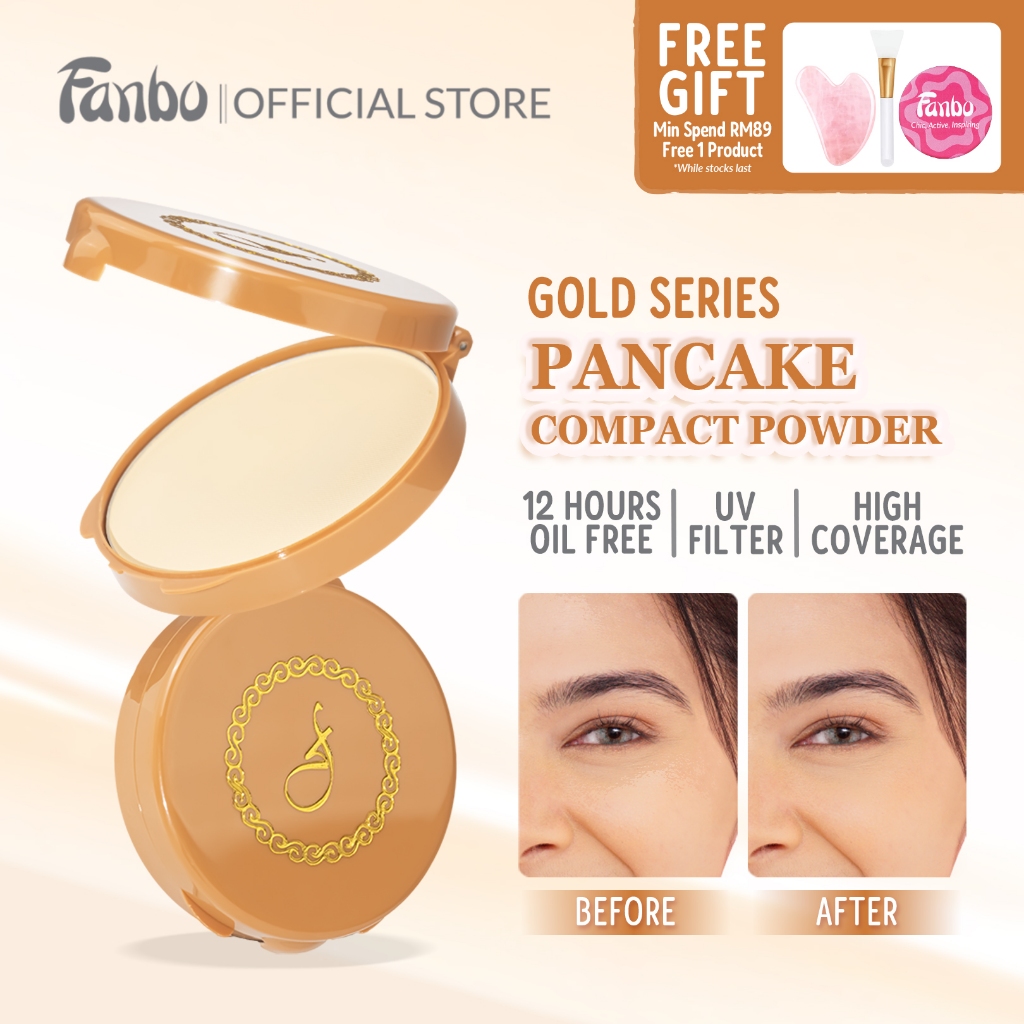 FANBO Gold Pancake Compact Powder 22.5g