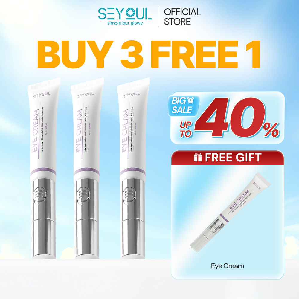 [NEW PRODUCT] SEYOUL Anti-Aging Eye Cream with Cold Ion Vibration Massage – Improves Eye Area Hydration & Elasticity