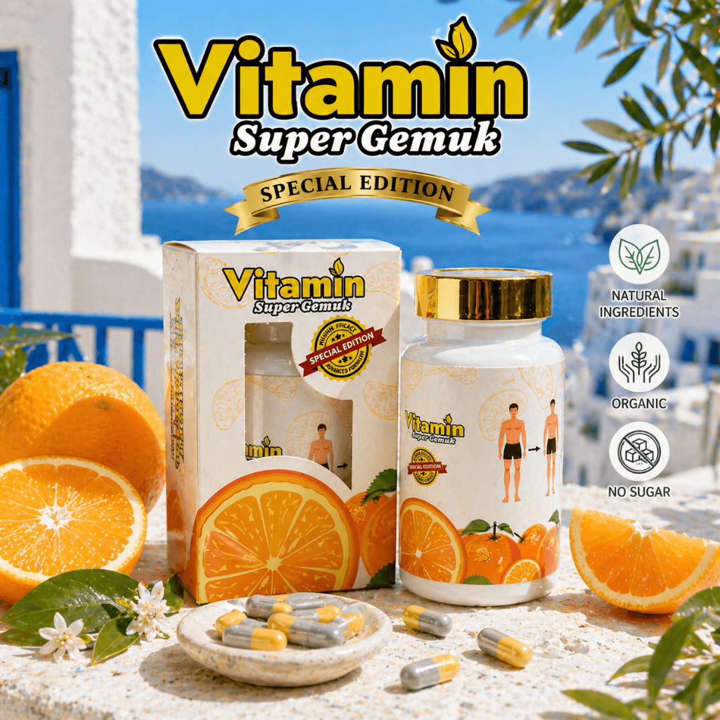 100% Origina VITAMIN SUPER GEMUK WEIGHT GAIN