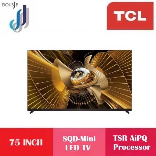 TCL 75" X11L SQD-Mini LED TV 4K UHD Google TV 75X11L