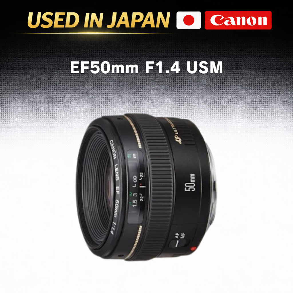 Pre-loved Canon EF 50mm f/1.4 USM Lens Direct from Japan #