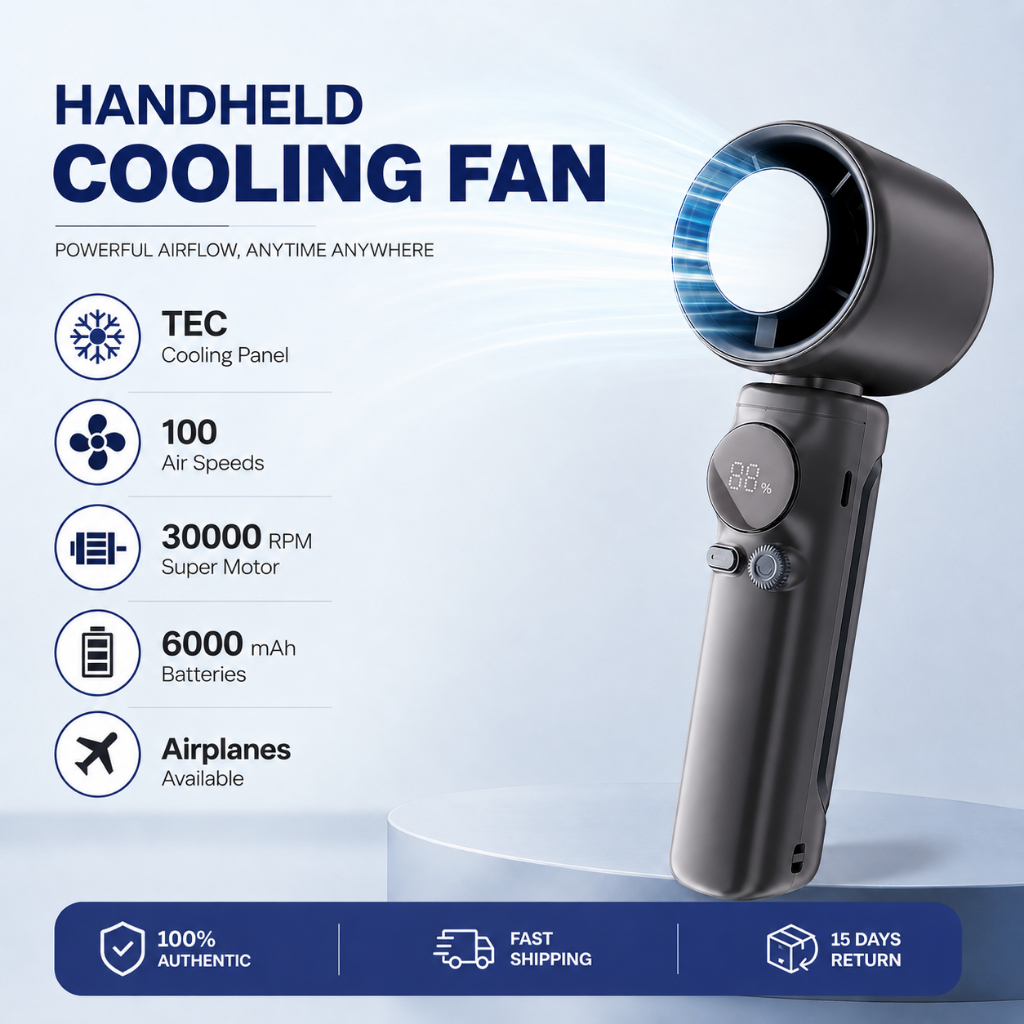 Portable Usb Pro Mini Fan Kipas Mini Bateri Tahan Lama Kipas Tangan Rechargeable Handheld Fan