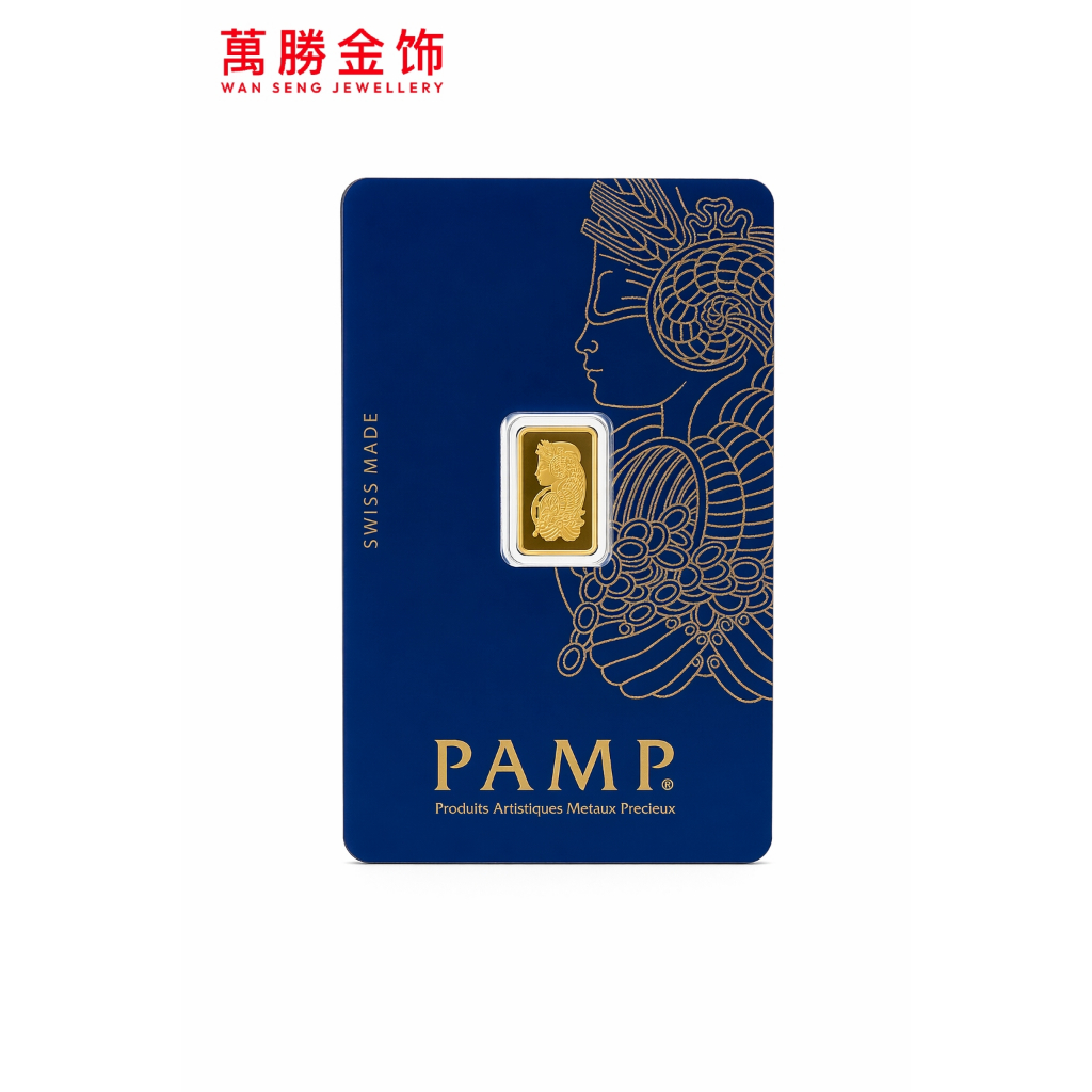 Wan Seng PAMP Suisse Gold Bar | Lady Fortuna Gold 999.9