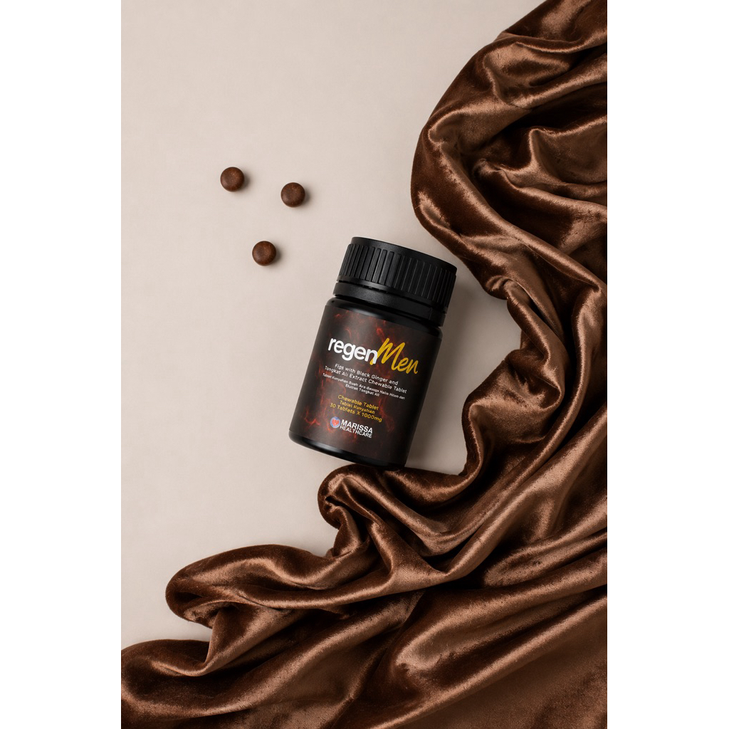 RegenMen Mens Booster Tongkat Ali Ginseng selenium zinc coq10 marissa sperm booster