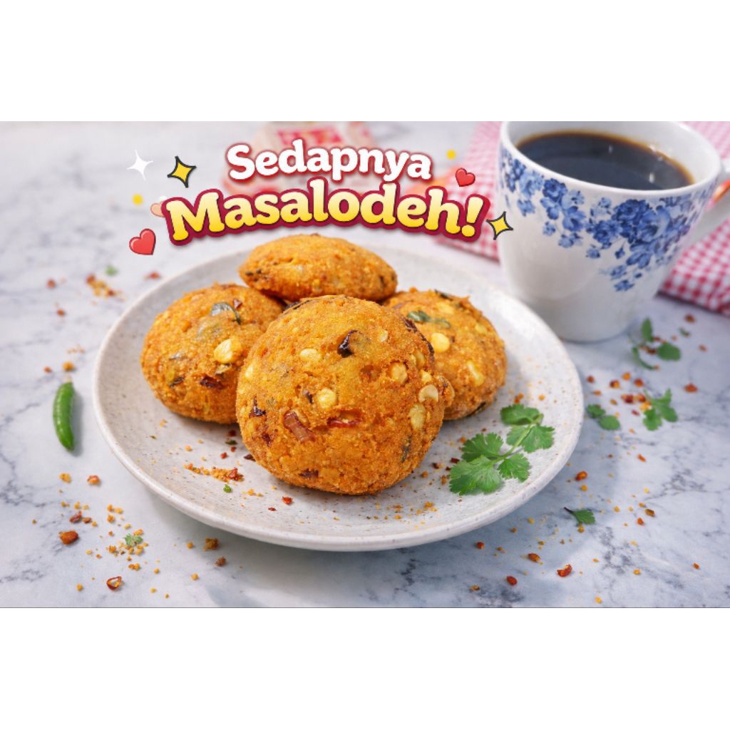 Masalodeh / Vadai Pulau Pinang Frozen 🌶️ | Preorder | Kuih Tradisional (10 Ketul)
