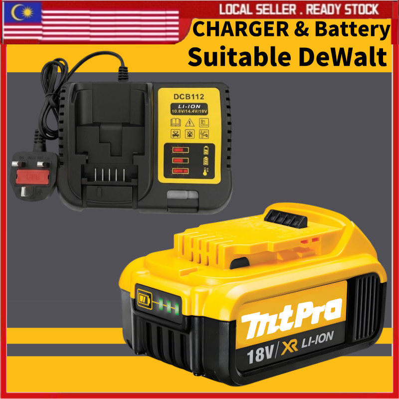 MtPro OEM DeWalt 150W AC Inverter 220V Battery Rapid Fast Charger 18V 20V XR Replacement Camping