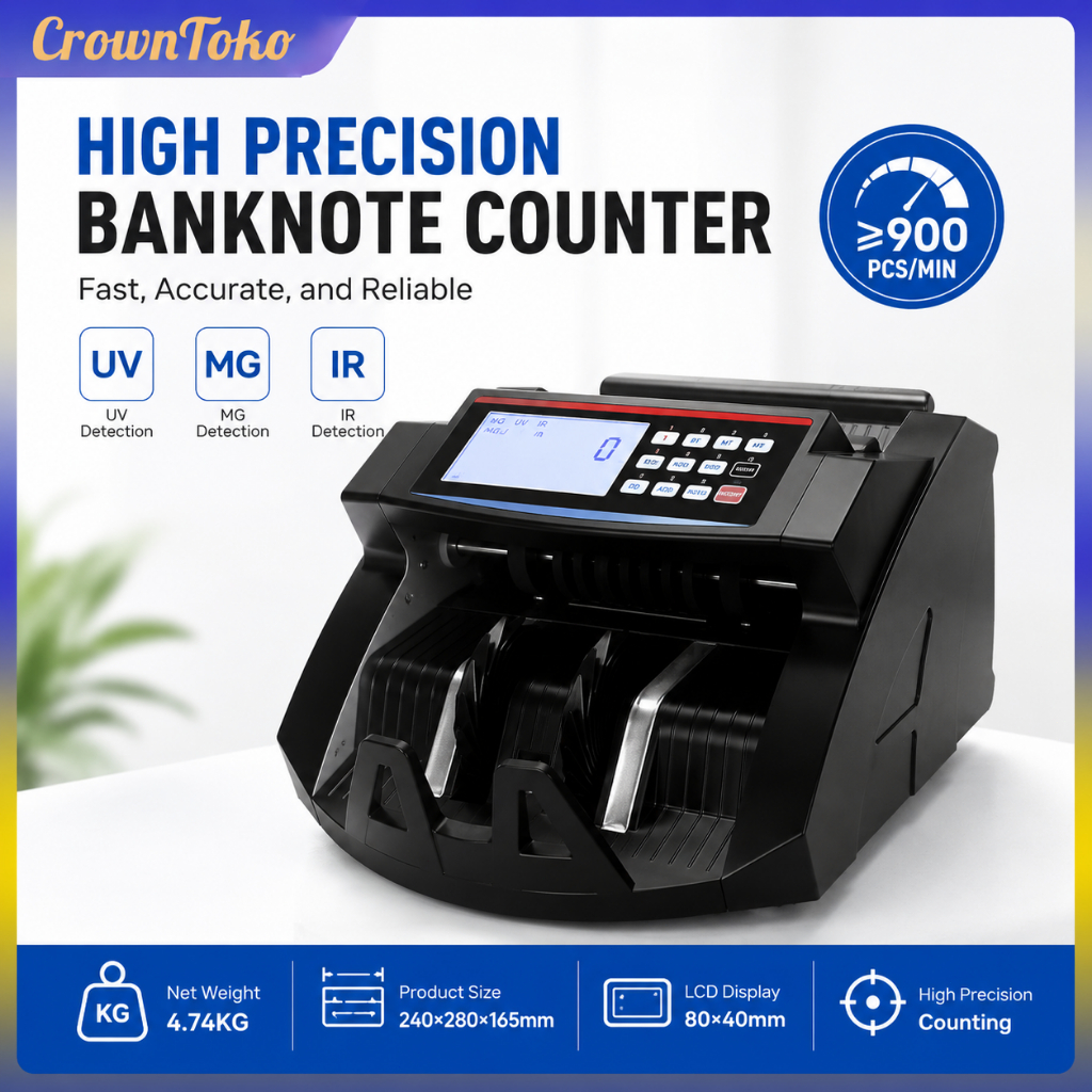 Money Counter High Detect Fake Money Note Counter - Money Changer , Banker Money Counter ZDN