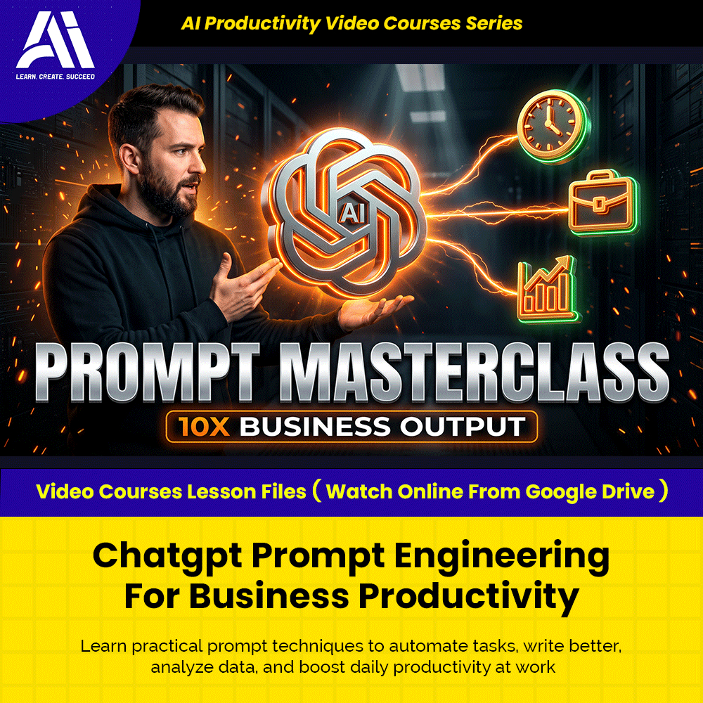 Learn Ai Courses - Chatgpt Prompt Engineering For Business Productivity | Ai Productivity Video Lesson