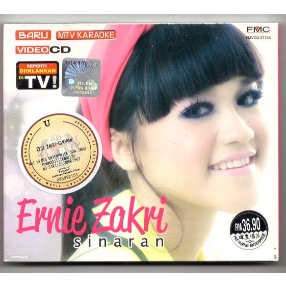 ERNIE ZAKRI - SINARAN (PRELOVED VCD ORIGINAL)