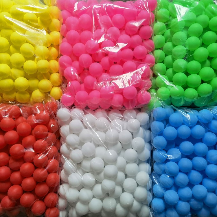 UMI 40mm Assorted Color Mixes Table Tennis Training Claw Machine Game Use Ping Pong Ball Bola Training Ready Stock 彩色乒乓球