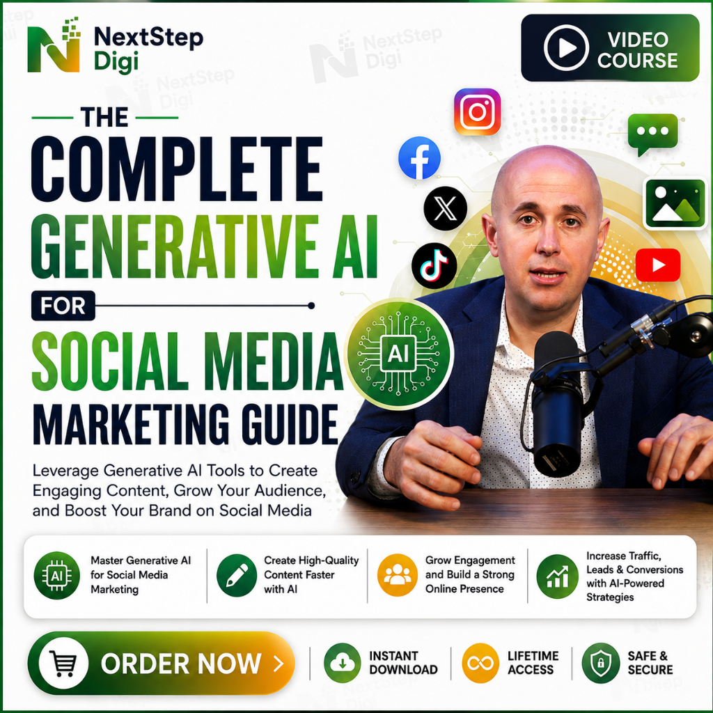 (Course) The Complete Generative AI for Social Media Marketing Guide | AI Content Creation & Social Media