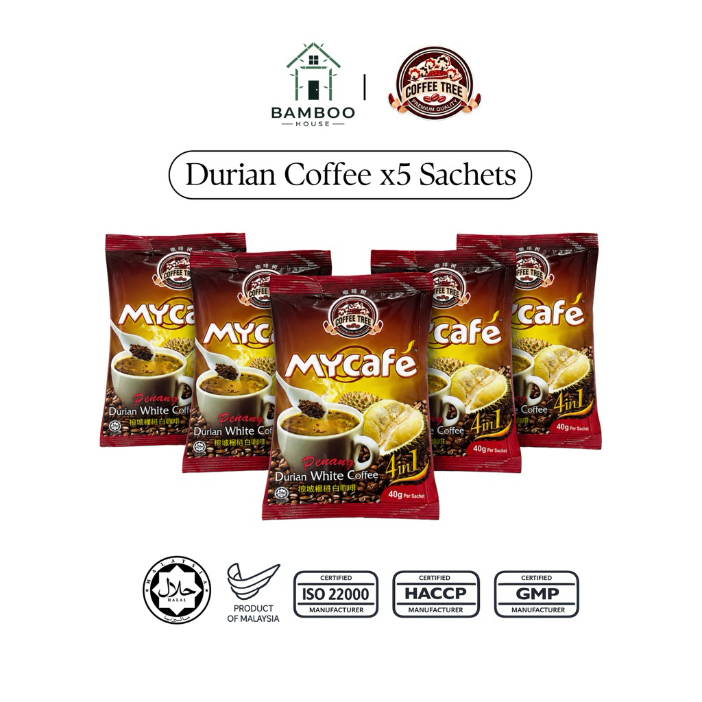 [TESTER SET] Penang Durian White Coffee (5’s x 40g)