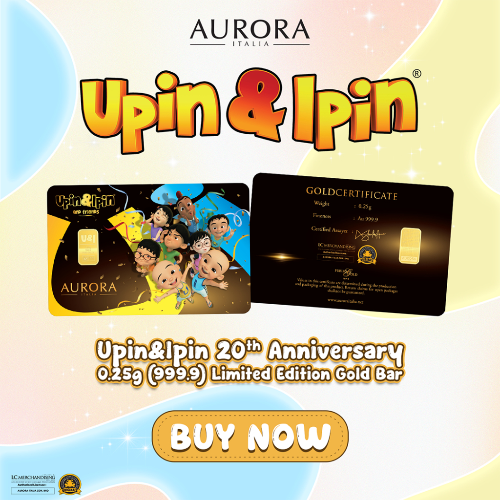 [NEW LAUNCH] UPIN & IPIN x AURORA ITALIA (0.25g) 999.9 Upin &&hellip;