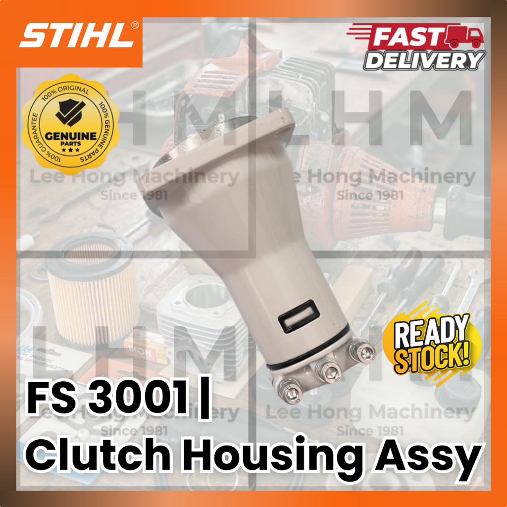 GENUINE PARTS FS3001 | STIHL Brushcutter Clutch Drum Assy | FS3001 Mesin Potong Rumput ClutchHousing