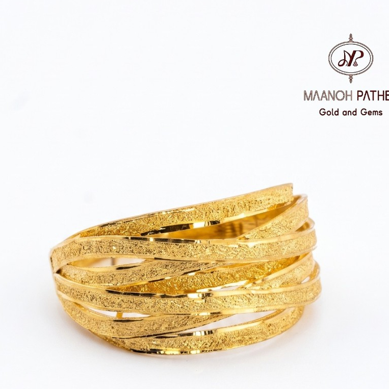 3.55GM-916 FANCY LADIES RING-916 CIN CIN-916 FANCY GOLD RING-RING-916 INDIAN RING-916 RING-916 CIN CIN EMAS-916 GOLD-916