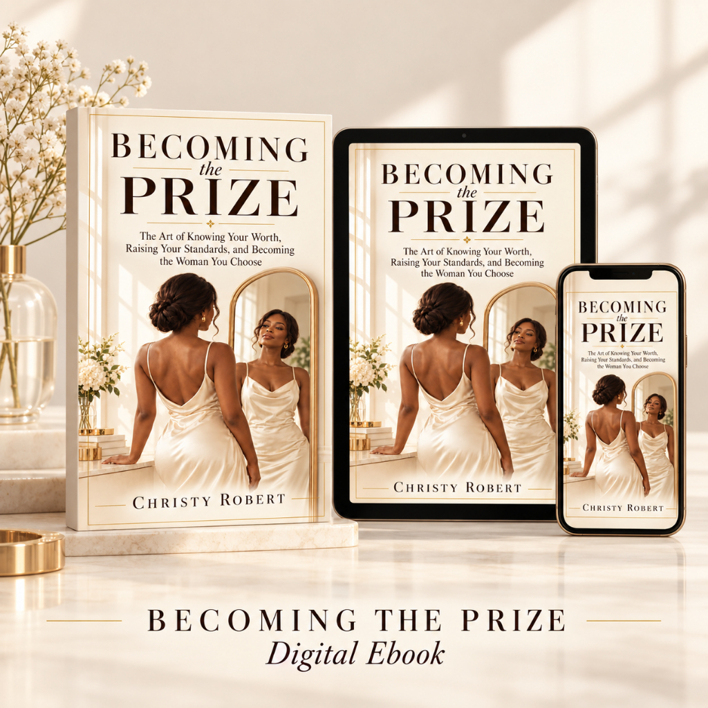 Becoming The Prize by Christy Robert | Self-Worth, Confidence & Feminine Standards | Digital Ebook PDF
