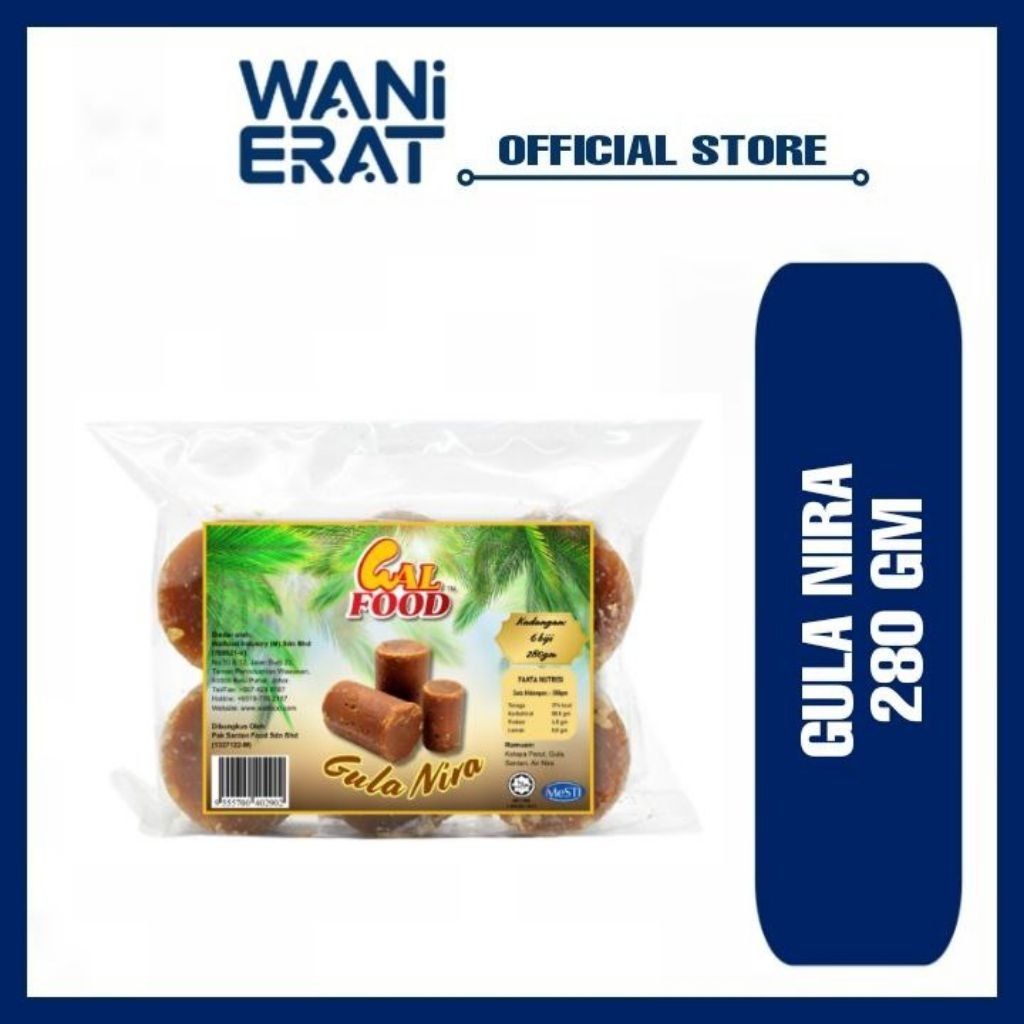 280gm] Gula Nira 6PCS | | Coconut Palm Sugar
