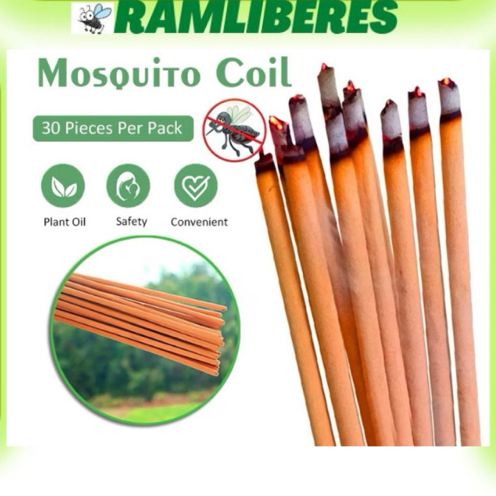 Mosquito King Coil Natural Herbal Essence Healthy Safet Ubat Nyamuk Mosquito Killer Stick Mosquitoes Repel 蚊香