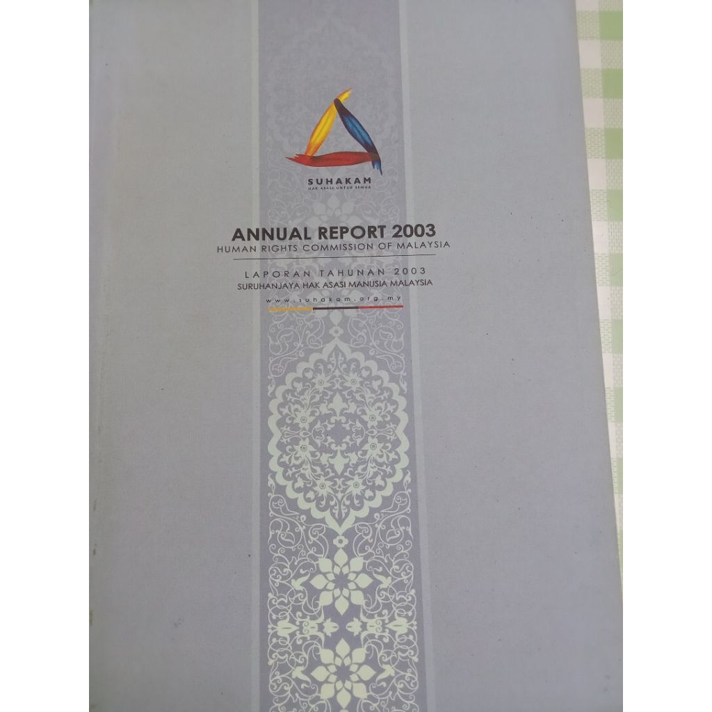 Annual report 2003 SUHAKAM (terpakai)