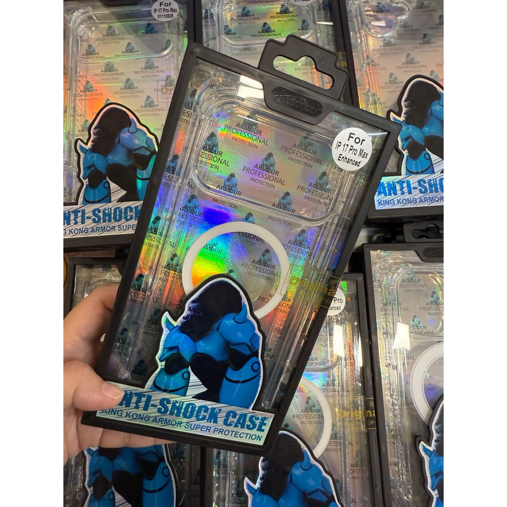 Ready Stock  ATB Magnetic IPhone 17 pro max silicon Casing cover TPU cover with magnetic 高透磁吸