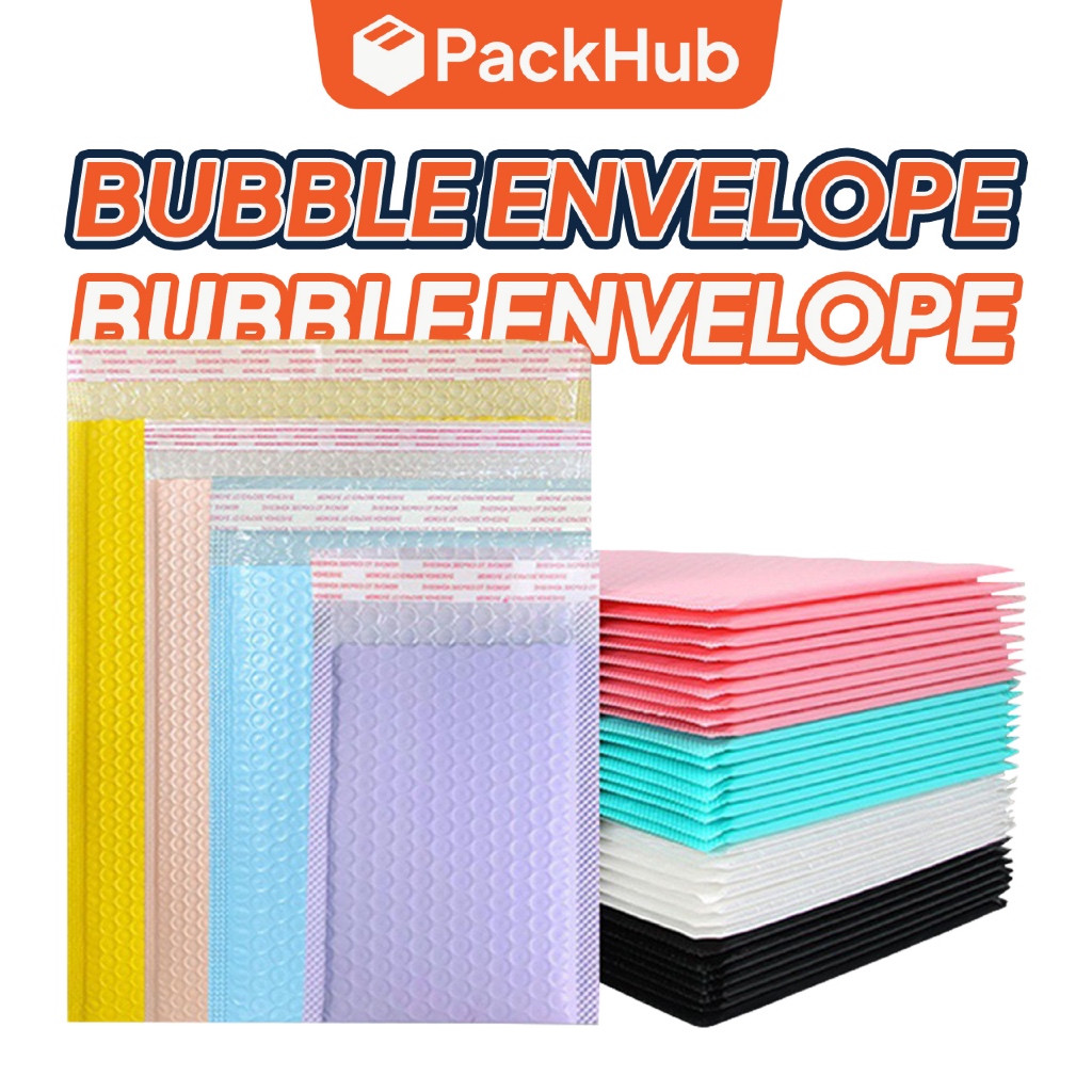 Cosmetic Bubble Envelope Padded Mailer - Sampul Gelembung Kosmetik - Skincare Parcel - Beauty Product Courier