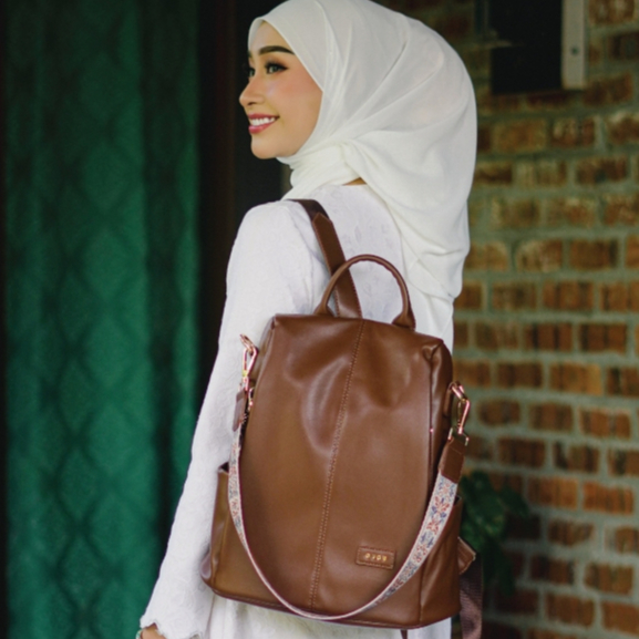 GUGU - JELLY 1.0 bagpack travel anti theft backpack beg sandang belakang dengan tali sandang bahu