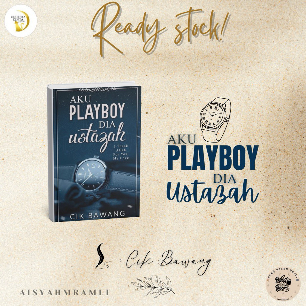 NOVEL AKU PLAYBOY DIA USTAZAH - CIK BAWANG