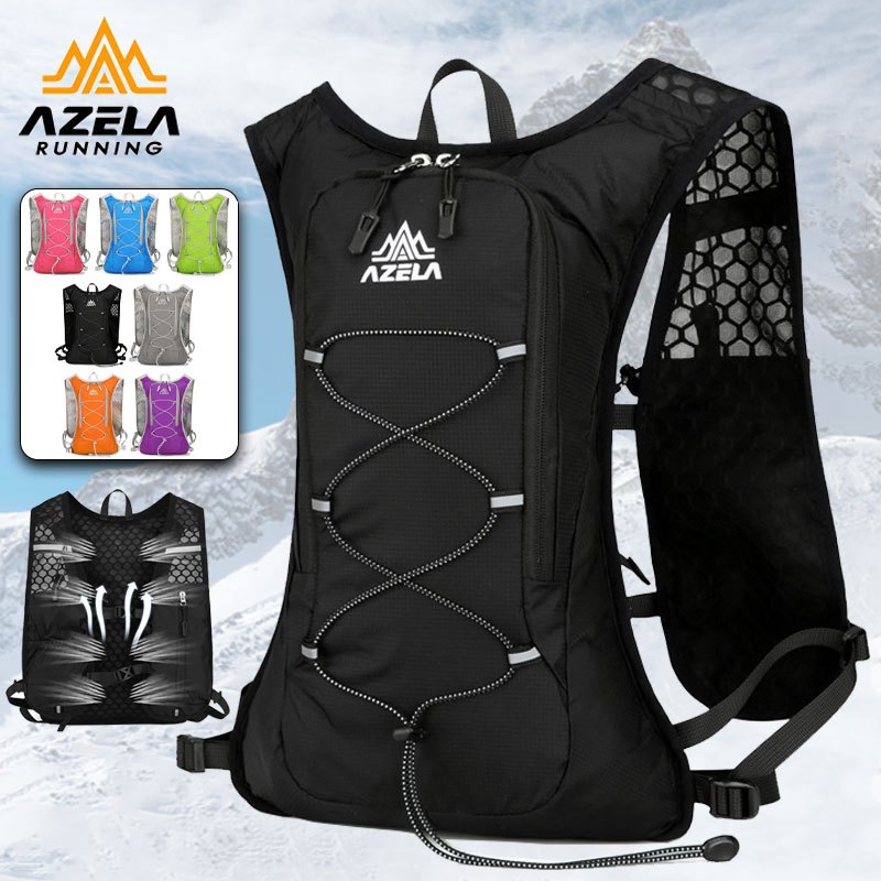 AZELA Outdoor Vest Pack Mountain Cycling Backpack Mountain Climbing Sports Hiking Backpack
