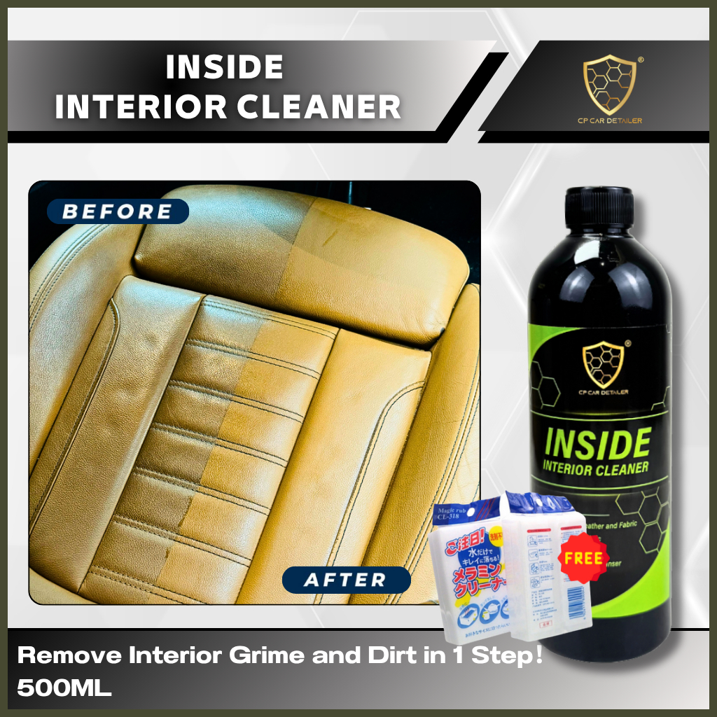 【CP CAR Detailer】INSIDE Interior Cleaner  Leather Cleaning Plastic Cleaning Fabric Cleaning 500ml