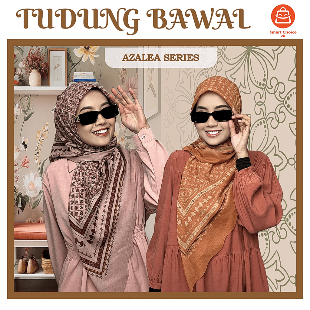 Elegan, Sopan, dan Eksklusif with Azalea Series Tudung Bawal