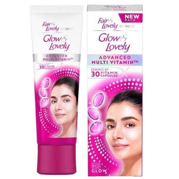 100% Original, Fair & Lovely Glow & Lovely Advanced Mutli Vitamin Cream 80ML