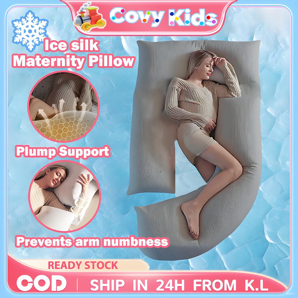 Oversized Maternity Pillow 1.8M Pregnant Pillow Premium G Shape 3 KG Full Cotton U Shape Bantal 孕婦枕