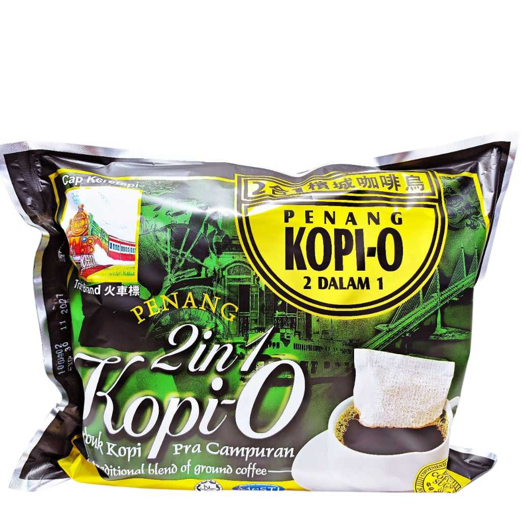Cap Keretapi 2In1 Penang Kopi-O 25g*25Sachets