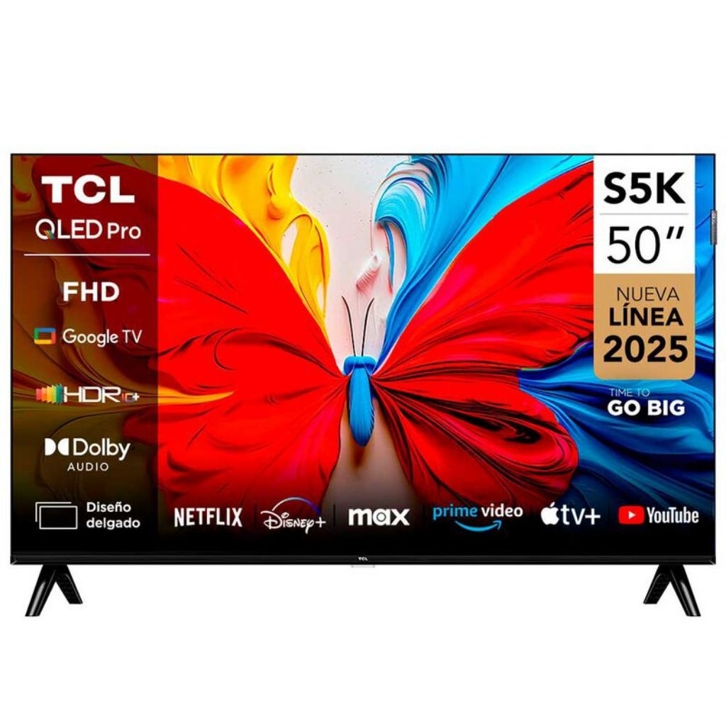 TCL 50" QLED 2K FHD Google TV 2025 50S5K