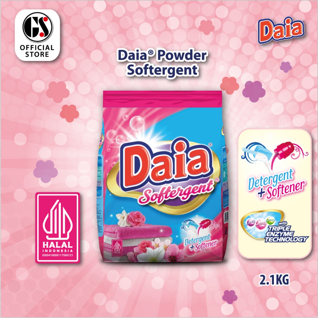 DAIA Powder Softergent 2.1kg