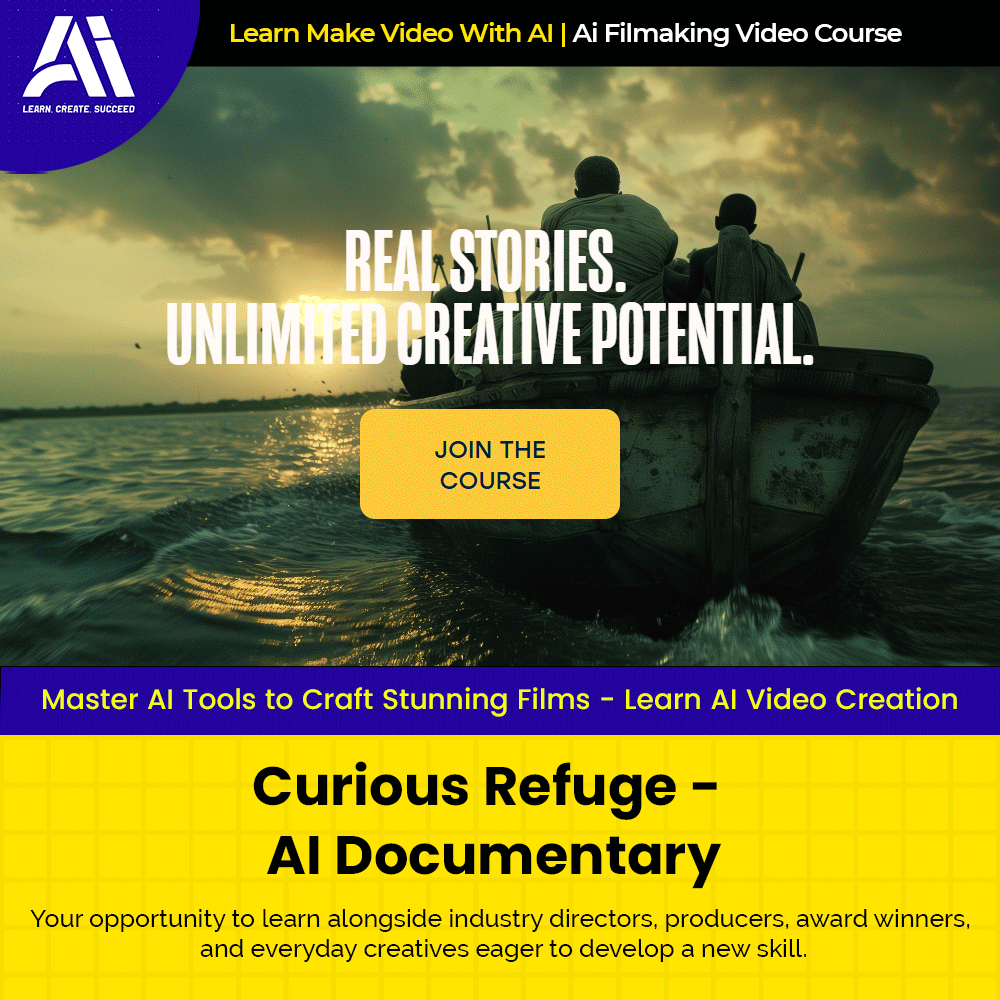 Video Course - Curious Refuge - AI Documentary |  Ai Make Video | Make Video With AI