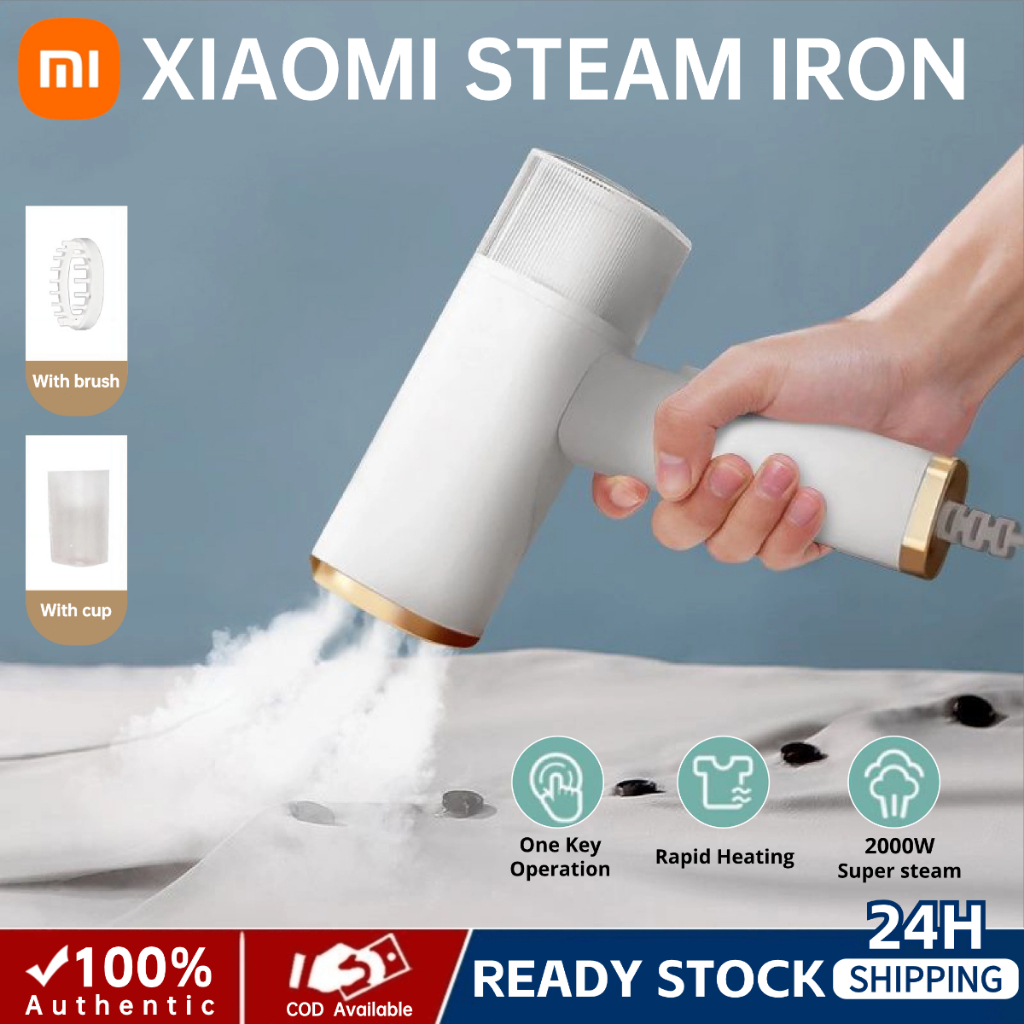 Xiaomi Mijia steam iron 2000W Handheld Mini Foldable Portable household travel seterika wap baju蒸汽燙鬥