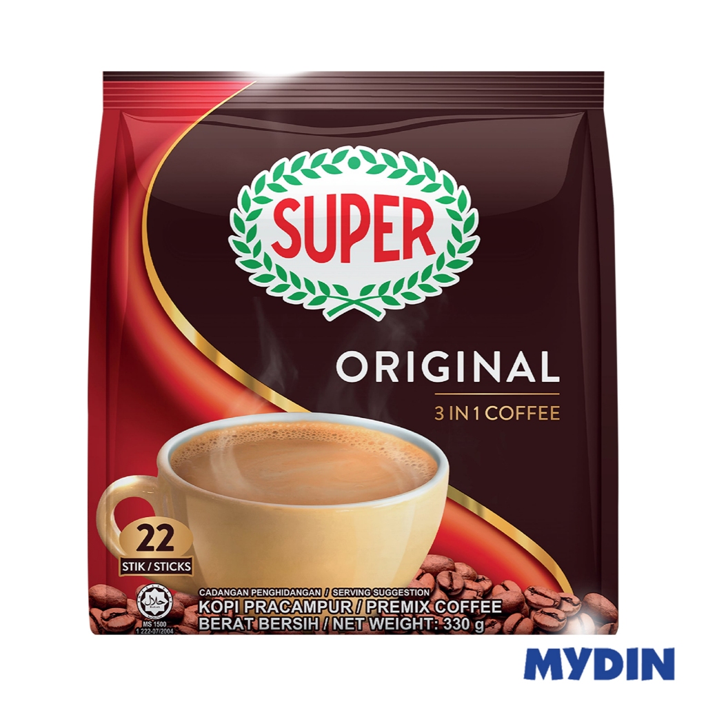Super Coffee 3 in 1 Original (22's x 15g)